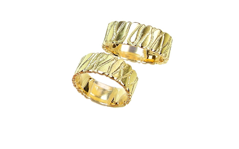 05101+05102-wedding rings, gold 750